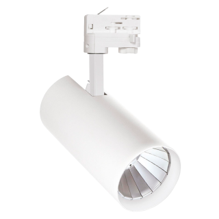 LED Stromschienenstrahler "MDR BRANTA LUX", 21W, 2950lm, warmweiß, weiß 