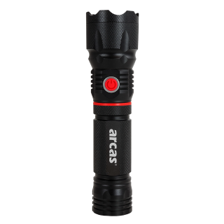 LED-Taschenlampe 3-in-1 ARCAS, 3W, 350lm, schwarz