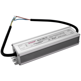 LED-Trafo McShine, elektronisch, IP67, 1-100W, Ein 85~264V, Aus 12V, wasserfest 