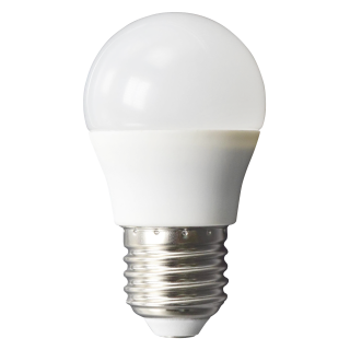 LED Tropfenlampe McShine, E27, 4W, 320lm, 160°, 4000K, neutralweiß, Ø45x78mm 