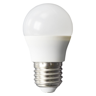 LED Tropfenlampe McShine, E27, 6W, 480lm, 160°, 4000K, neutralweiß, Ø45x78mm 