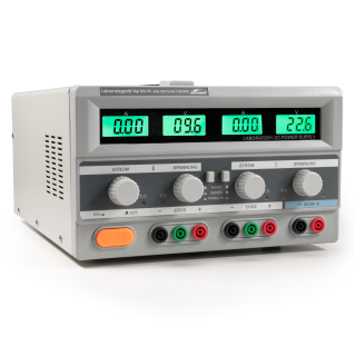 Labornetzgerät McPower "Digi 302-05", 2x 0-30V, 0-5A, 1x 5V/3A 