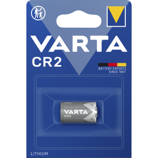 Lithium-Photobatterie VARTA CR 2, 3V, 1er-Blister 