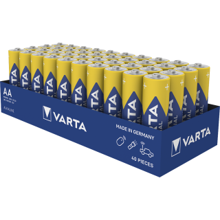 Mignon-Batterie VARTA  "Industrial Pro" Alkaline, Typ AA, LR06, 1,5V, 40-Pack 