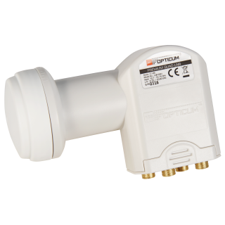 Quad LNB Opticum "LQP-04H" Full-HD und 3D-fähig 