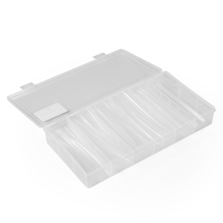 Schrumpfschlauch-Set McPower, 100-teilig in Sortimentsbox, transparent 