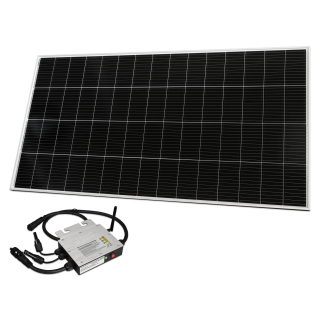Solar-Set McShine, 1x 300W Solarmodul, 1x 300W WIFI-Wechselrichter 