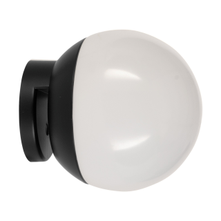 Spiegelleuchte EGLO "Cerveteri-E", LED, 4,4W, 440lm, 4000K,schwarz/weiß,9,7xØ9cm 