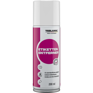 TESLANOL Etikettenentfernerspray, 200ml-Dose 