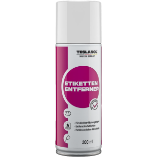 TESLANOL Etikettenentfernerspray, 200ml-Dose 