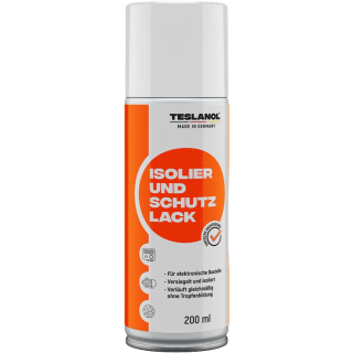 TESLANOL Isolier- und Schutzlackspray, 200ml-Dose 