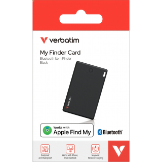 Tracker My Finder Card Verbatim, MYFCR-01B, schwarz 