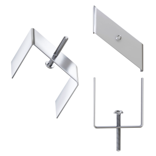 Unterputz-Montageclip "SPS", silber 