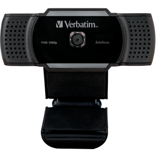 Webcam Verbatim AWC-01- Full-HD 1080p, schwarz, 2560x1440, 30 FPS, USB 