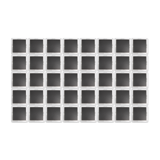 Wechselschalter McPower "Flair", 250V~/10A, UP, anthrazit, 40er-Pack 