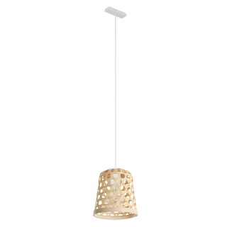 Zubehör EGLO "Capoliveri-E", Holz, natur, 17,5xØ16cm 