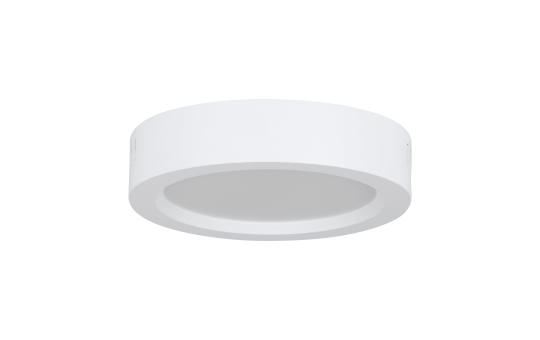 Aufbauleuchte EGLO "Idun-E", LED, 12W, 1325lm, 4000K,Kunststoff, weiß, 3,1xØ16cm 