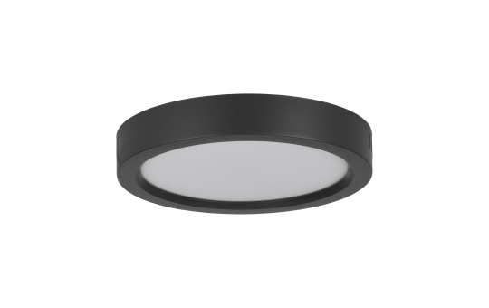 Aufbauleuchte EGLO "Idun-E", LED, 14W, 1600lm, 3000K, schwarz/weiß, 3,1xØ21cm 