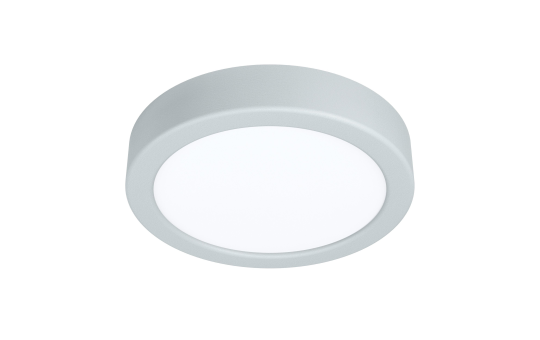 Aufbauleuchte EGLO "Idun", LED, 9,5W, 1200lm, 4000K, silber/weiß, 3xØ17cm 