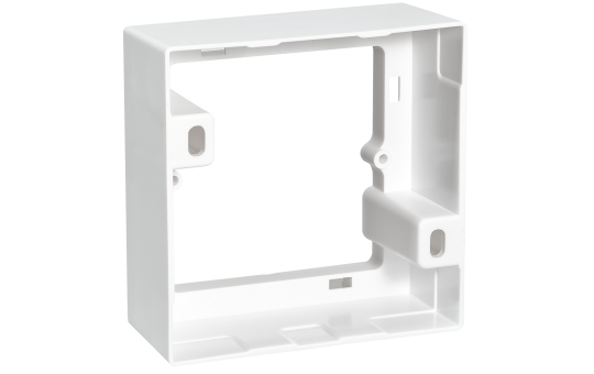 Aufputz-Rahmen McPower "Flair" 80x80x35mm, mit Montagebohrung 