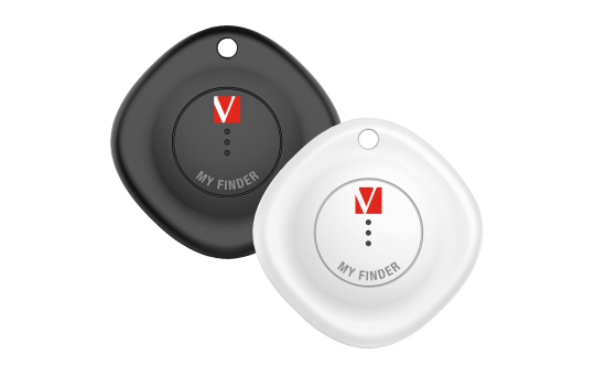 Bluetooth-Tracker Verbatim "My Finder" für Apple "Wo ist?", Keyring, 2er-Pack 