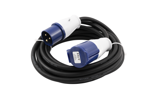 CEE-Verlängerungskabel McPower, 25m H07RNG 3G2,5, 230V, IP44 