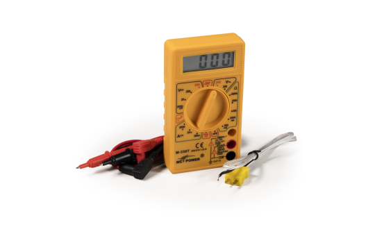 Digitalmultimeter McPower "M-330T", Temperatur-Messung -50 °C bis +1.000°C 