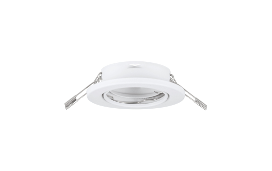 Einbauleuchte EGLO "Agulo", GU10, 3x35W, Stahl, weiß, Ø8,6cm, 3er-Set 