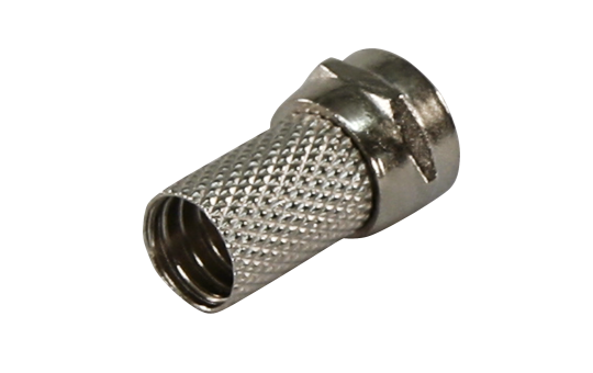 F-Stecker HOLLYWOOD, 7mm, Aufdreh-Version 
