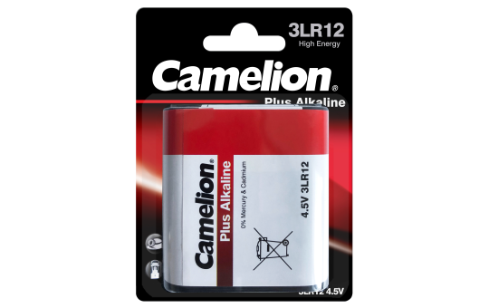 Flachbatterie CAMELION Plus Alkaline 4,5 V, Typ 3LR12 