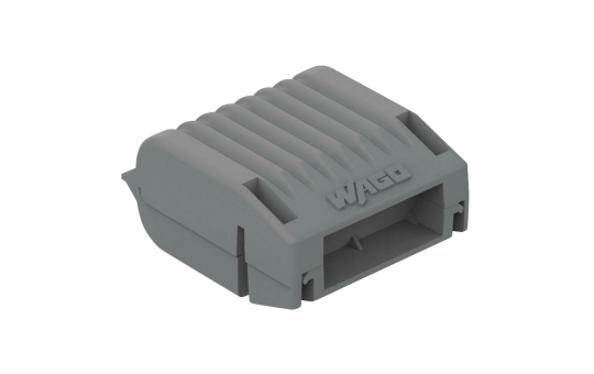 Gelbox WAGO, Größe 1, Abzweig, für Aderleitungen, mit Gel, max. 4mm²-Klemmen 