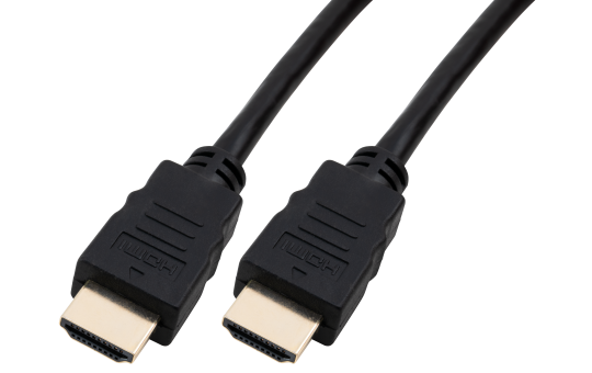 HDMI-Kabel HOLLYWOOD, HDMI 1.4, vergoldete Kontakte, 4K/UHD, ARC, HEAC, 0,5m 