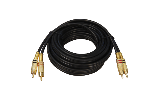 High-End Cinch-Kabel "RCA-Gold" 5 m 