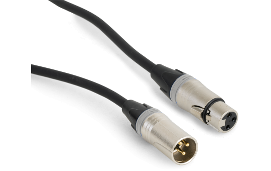 Hochwertiges Audiokabel BST "SOUND-XLRM-XLRF-20" 20m, XLR Stecker u. Buchse 