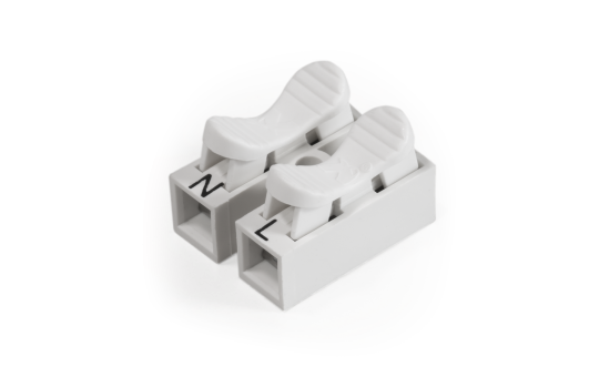 Lüsterklemme McPower mit Betätigungshebel, 0,5-2,5mm², max. 8A 