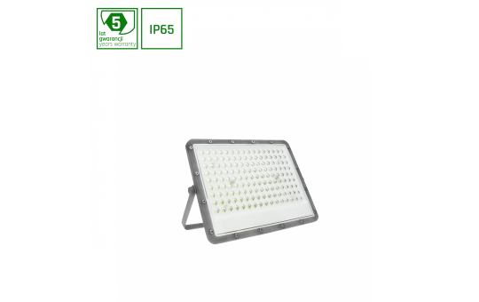 LED Außenstrahler "Noctis Max", 100W, 8600lm, 6500K, 230V, tageslichtweiß, grau 