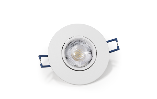 LED-Einbauleuchte McShine "EL-313" 4,5W, 450Lumen, 3000K, warmweiß, Ø90x25mm 