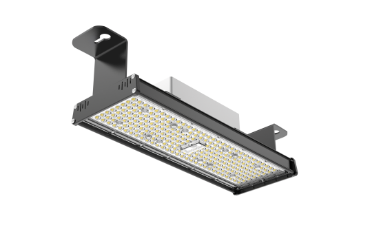 LED-Hallenstrahler "HALLS LINE 3", 75W, 12375lm, 4000K, 60x90°, 230V, IK10 