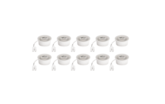 LED-Modul McShine "MCOB", 5W, 400lm, 230V, 50x25mm, 4000K, dimmbar, 10er-Pack 