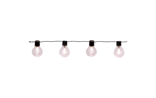 LED-Partylichterkette "Partaj", 16 Lampen, warmweiß, 4,5m Länge, outdoor 