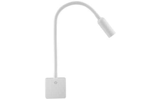 LED-Steckdosenleuchte EINLICHT "Punkt" 4W, 260lm, step-dimmbar, warmweiß, weiß 