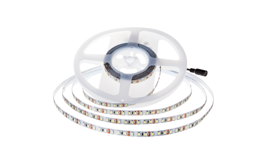 LED-Stripe 168LED/m, 1650lm/m, 11W/m, tageslichtweiß 6400k, 5m, IP20, 150lm/W 