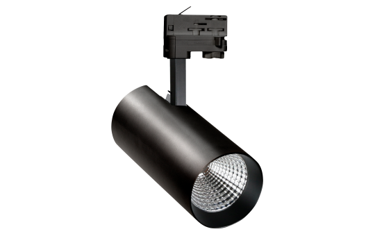 LED Stromschienenstrahler "MDR BRANTA", 21W, 2750lm, neutralweiß, schwarz 