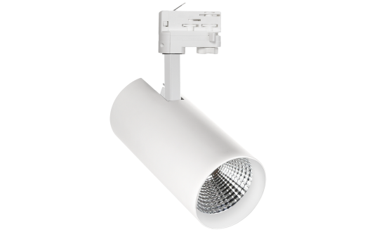 LED Stromschienenstrahler "MDR BRANTA 840", 27W, 2970lm, 4000K, weiß 