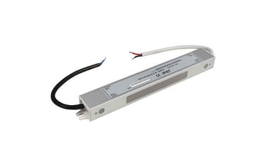 LED-Trafo McShine, elektronisch, IP67, 1-30W, Ein 85~264V, Aus 12V, wasserfest 