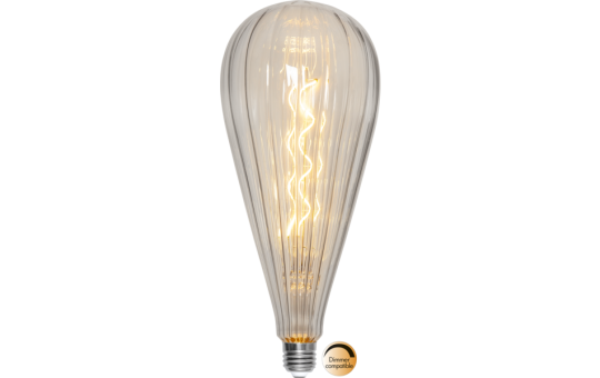 LED-Tropfenlampe "Decoled", E37, 2200K, 150lm, 2W, warmweiß, dimmbar 