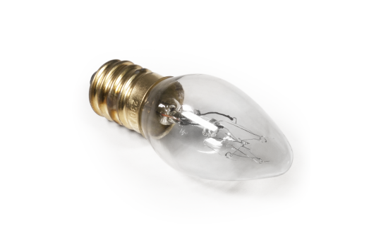 Mini-Kerzenlampe McShine, E14, 230V, 10W, klar 