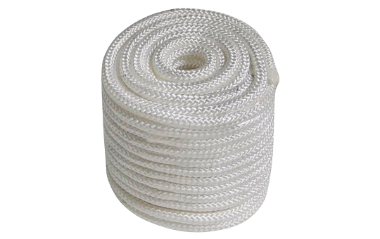 PP Seil, 12 fach geflochten, Ø4mm, 20m, weiß 