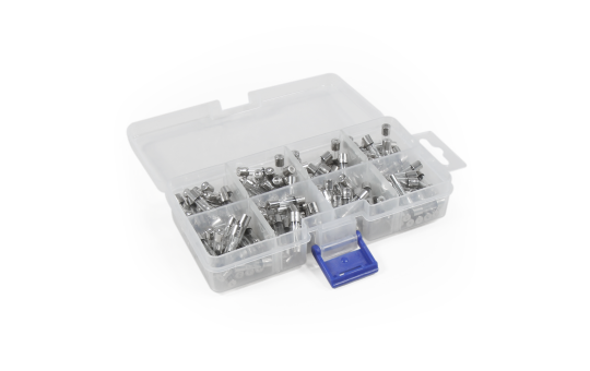 Sicherungssortiment, McPower 160-teilig, flink, je 20 St., 500mA-10A 