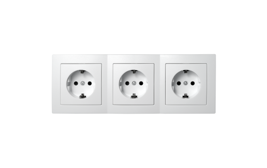 Steckdosen Set McPower Flair "Beginner 3S" 4-teilig, weiß 